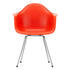 Cadeira de Braços em Plástico Eames DAX / Base Cromada